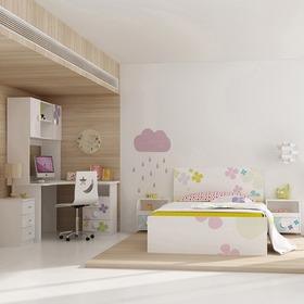 无油漆环保儿童床