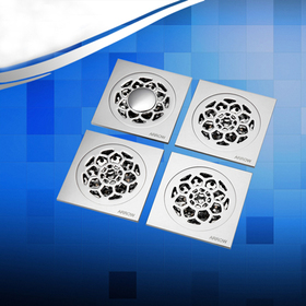 弹簧自闭式全铜地漏组合套装