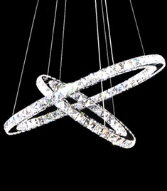 不锈钢拉丝垂吊吊灯