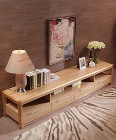 a家家具实木客厅电视柜