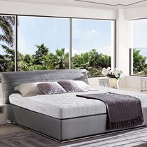 经典版慕思1.8m软硬适中床垫，独立筒袋弹簧床厚20cm，泡发工艺改善乳胶质地