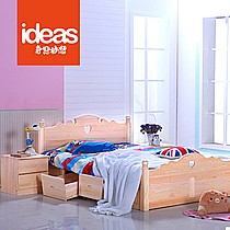 奇思妙想品牌格林童话儿童床，品质全实木小孩床，质感非凡，实用设计，型号QSNS系列