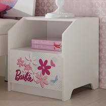 多喜爱现代儿童床头柜,大容量储物区圆润边角,W8B01童趣床头收纳柜