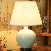 唐英陶瓷家居装饰灯，优雅时尚卧室床头台灯，T21-1现代简约风灯具